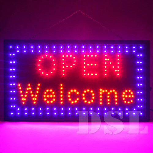 Large bright flashing - flashing, led