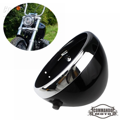 Motorcycle headlight - motorcycle, 7"
