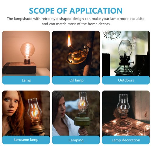 New oil lamp glass chimney - lamp,