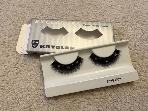 Kryolan false strip eyelashes - false,
