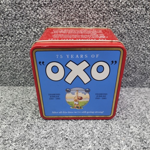 Oxo blue sky tin vintage - blue,