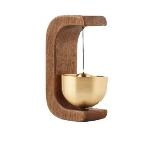 Wooden shopkeepers doorbell - wooden,