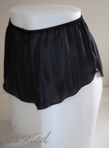 French knickers silky satin - french,