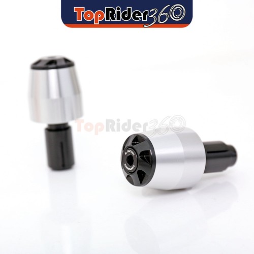 Silver cnc bar end sliders - bar,