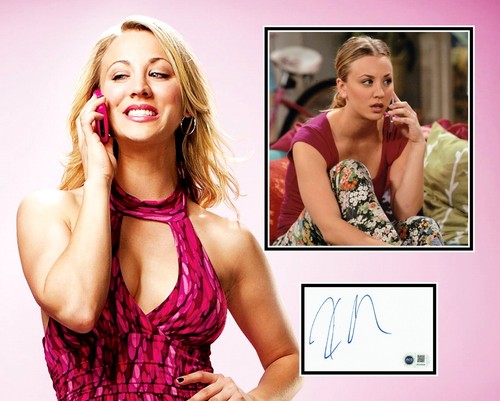Kaley cuoco signed the - kaley, big