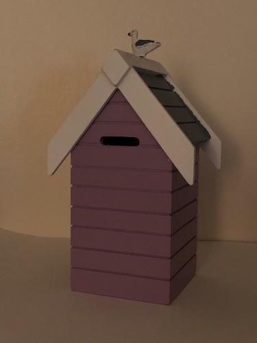 Wooden beach hut - hut, money