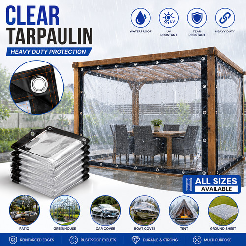 All sizes heavy - duty, clear