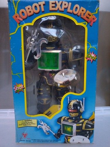 Vintage 1998 space robot - ,