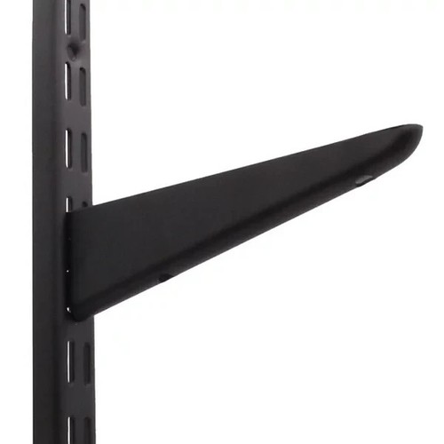 Twin slot shelving black - twin,