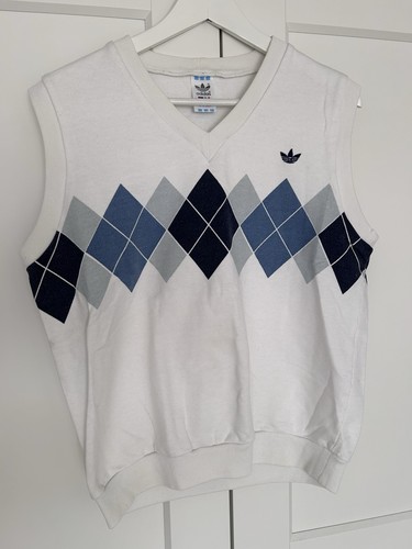 Adidas vintage vest made - vest, in