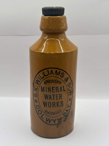 Old stoneware ginger beer