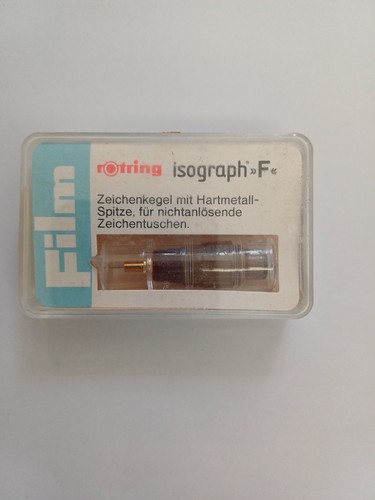 Vintage rotring isograph - isograph, f
