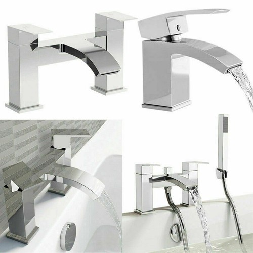Sickle spout bathroom taps - bathroom, set
