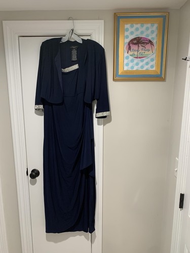 Richards dress womens 14w - richards,
