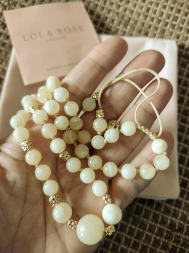 Lola rose beads - rose,
