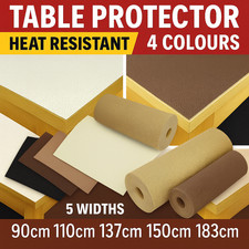 Heat Resistant Table Protector – 5 Colours – 6 Widths Available
