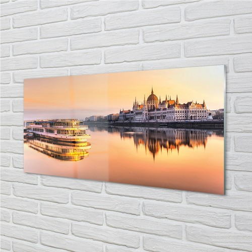 Tulup glass print 100x50 - print,