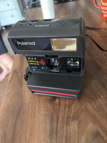 Vintage polaroid 636 talking - vintage,