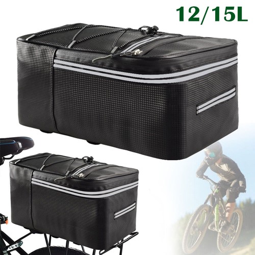 12l bike bag bicycle rear - 12l,