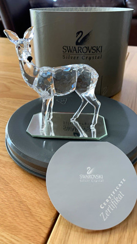 Swarovski silver crystal - silver,