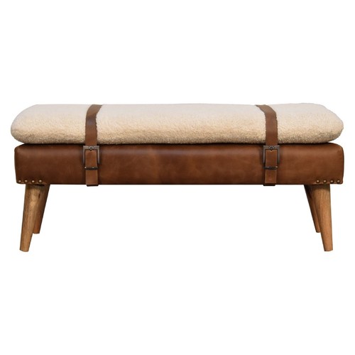Bouclé buffalo hide - bouclé,