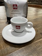 Illy Espresso Cup Saucer Set