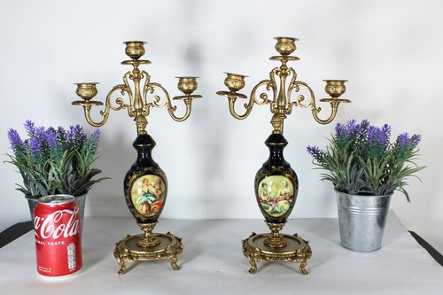 Pair acf sevres porcelain - sevres,