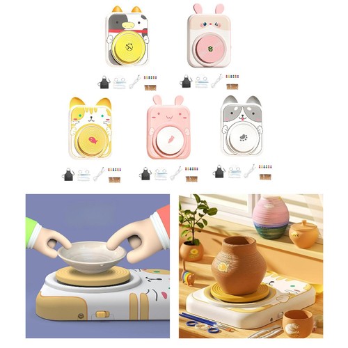 Electric pottery wheel set - wheel, for