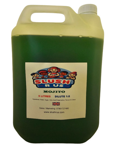 Mojito slush puppy syrup - puppy, 5
