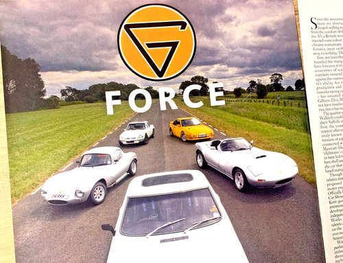 Ginetta dare g15 g32 - g33,