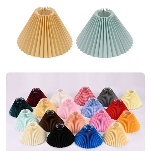 Pleated lampshade e27 light - pleated,