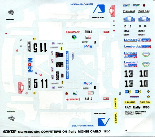 Metro 6r4 computervision - mg,