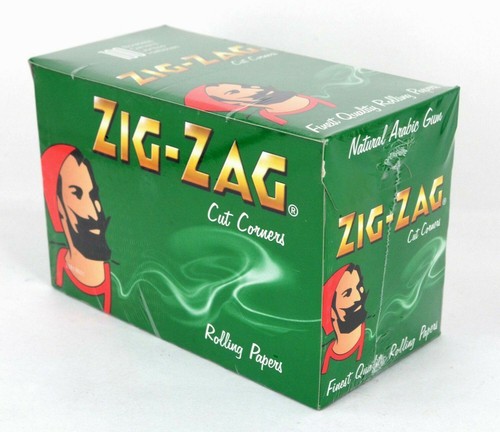 Zig zag green - zig, cut
