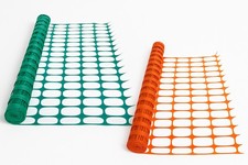 Plastic Barrier Mesh Fencing (Orange or Green, 25m or 50m Temporary Fence)