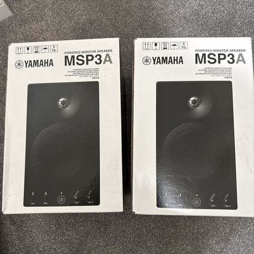 Yamaha msp3a powered monitor - msp3a,