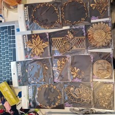 13 x MDF Wood Cut out Shapes