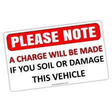 1 x Sign A Charge Will be Made