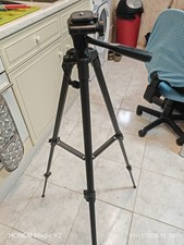 52" 133cm Travel Tripod For Video Camera 1/4" Screw - Pan/Tilt Quick Release