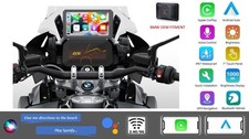 BMW R1250GS Motorrad 7” OLED Sat nav Navigator CarPlay & Android Auto VI 4 5 6