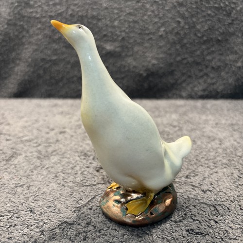 White goose figurine - figurine,