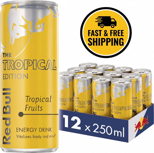 Red bull energy drink 250ml - drink,