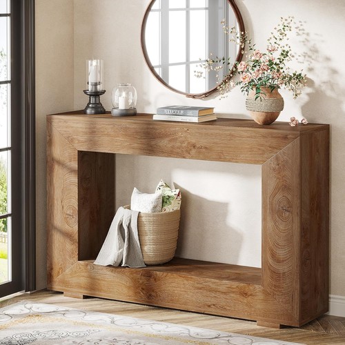 Farmhouse console table 47 - farmhouse, table,