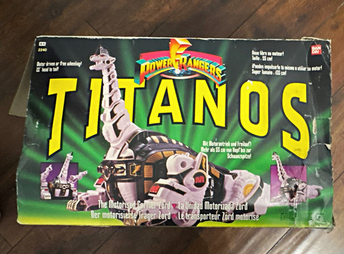 Vintage power rangers - power, titanos