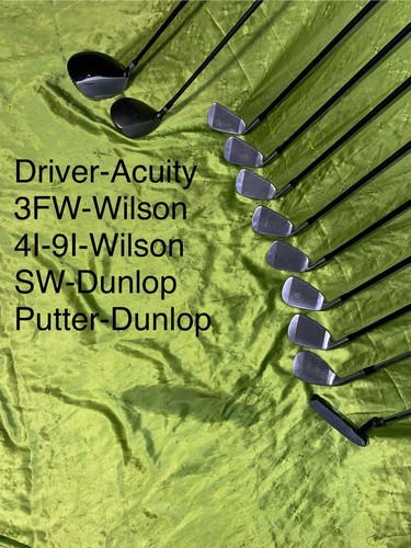 Golf club set 3fw - 4i-9i, pw