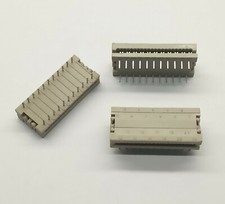 3 PCS. IDC Flat Cable DIP Plug 22 pole Conec