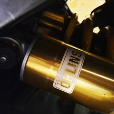OHLINS replacement clear vinyl