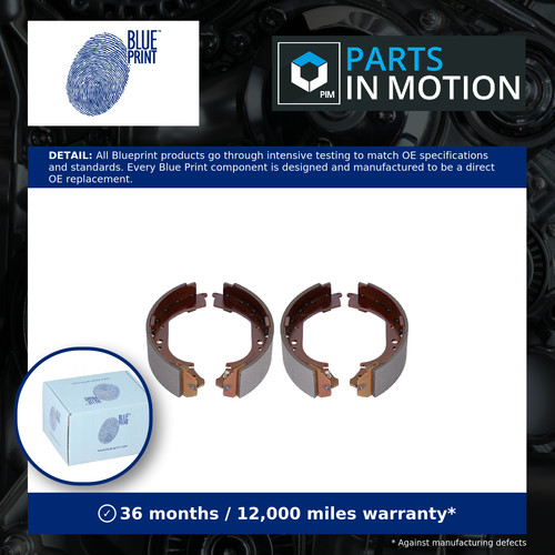 Brake shoes set adn14146 blue - brake,