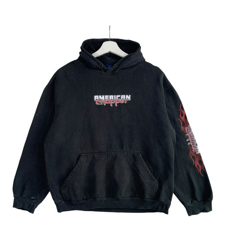 Vtg american chopper hoodie - american,