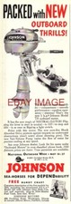 1952 Advert for JOHNSON