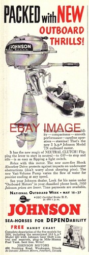 1952 advert for johnson - advert,